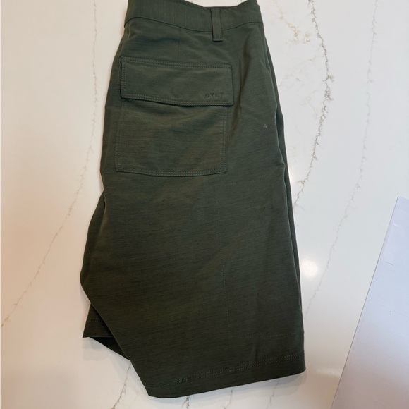 Men’s BYLT everyday Flat Front Shorts size large 8.5 inseam EUC - Picture 4 of 4